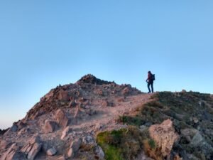 Cumbre Malinche amanecer